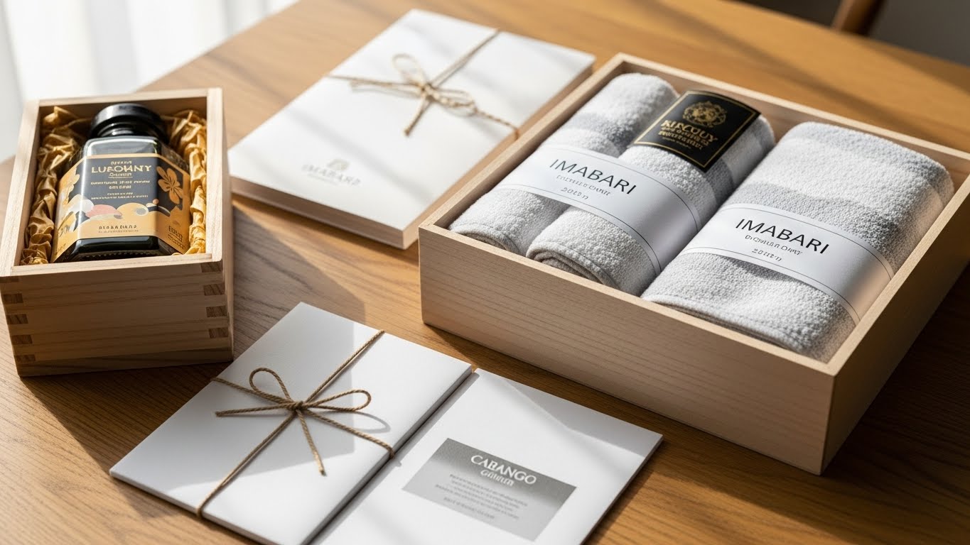 上司への引き出物として推奨される今治タオル・高級グルメギフト・縁起物・カタログギフトの上質な品々