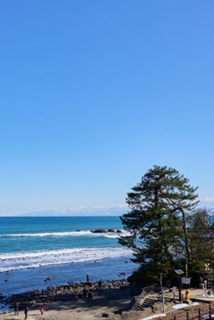 雨晴海岸