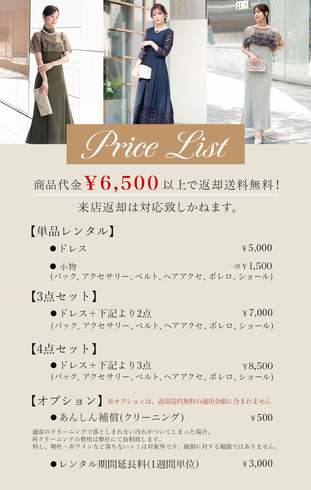 レンタル料金