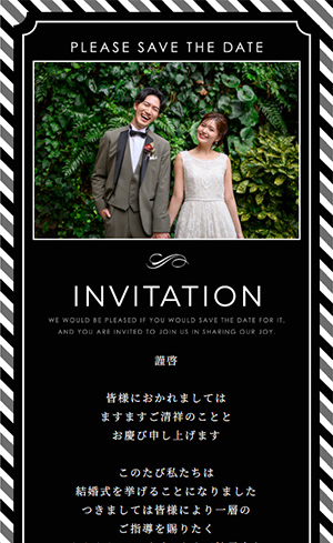 65 Monotone Stripes(モノトーン ストライプ)