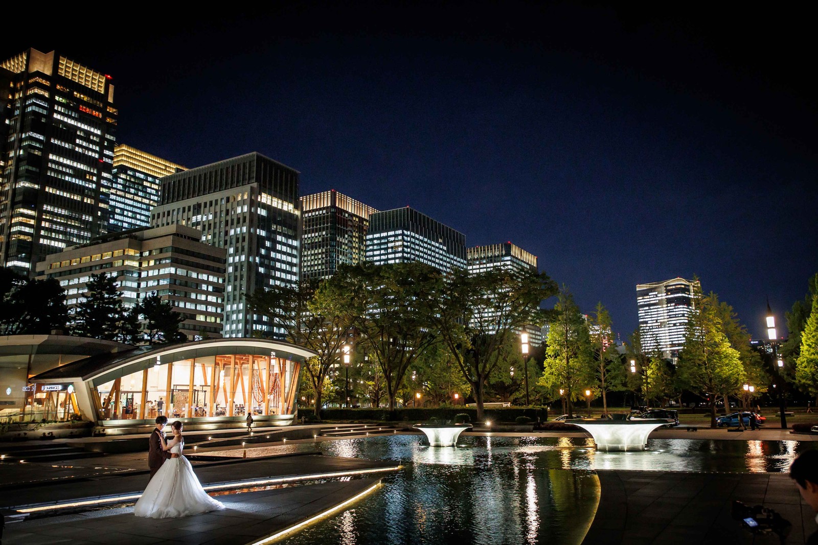 仲通り・和田倉噴水公園/Night