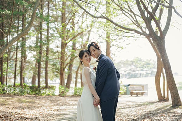 葛西臨海公園　前撮り　振り向き　キャンペーン