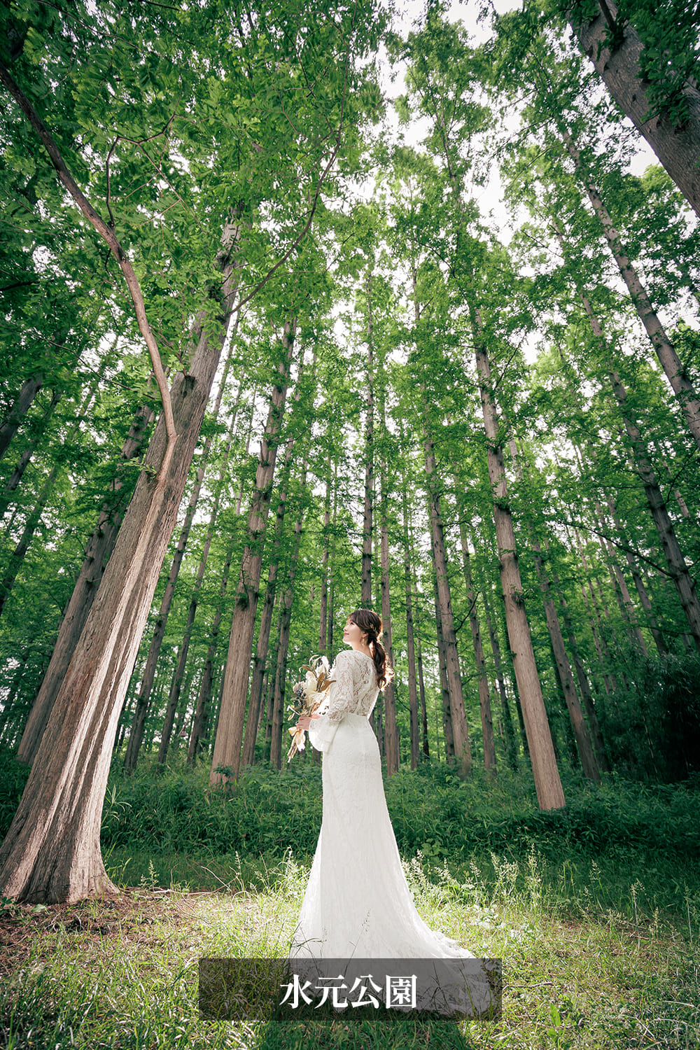 2.水元公園　前撮り　新婦ソロ　ギャラリー