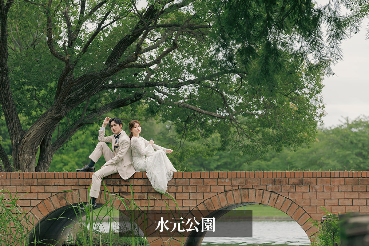 3.水元公園　前撮り　めがね橋　ギャラリー