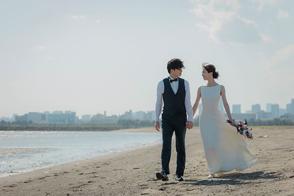 7. 葛西海浜公園　　前撮り　手を繋ぐ　詳細ギャラリー