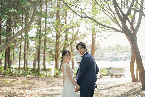 8.葛西臨海公園 前撮り 振り向き 詳細ギャラリー