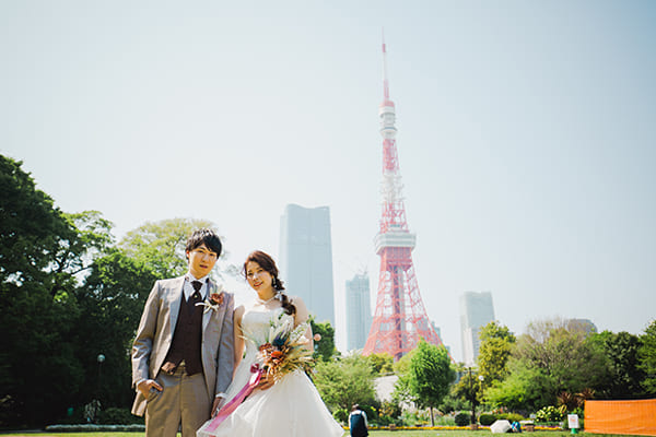 1.区立芝公園 前撮り 東京タワー 詳細ギャラリー