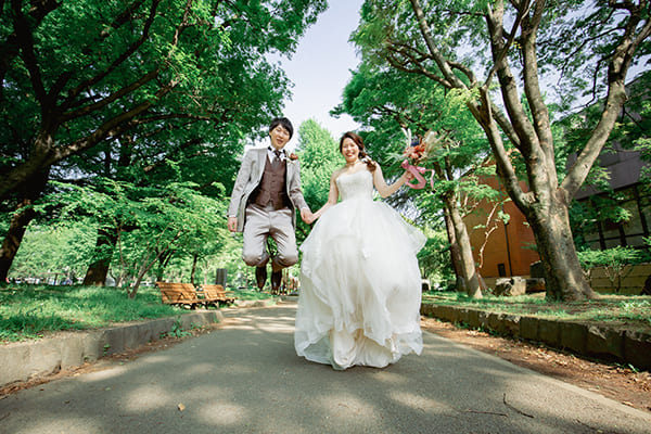 10.区立芝公園　前撮り　ジャンプ　詳細ギャラリー