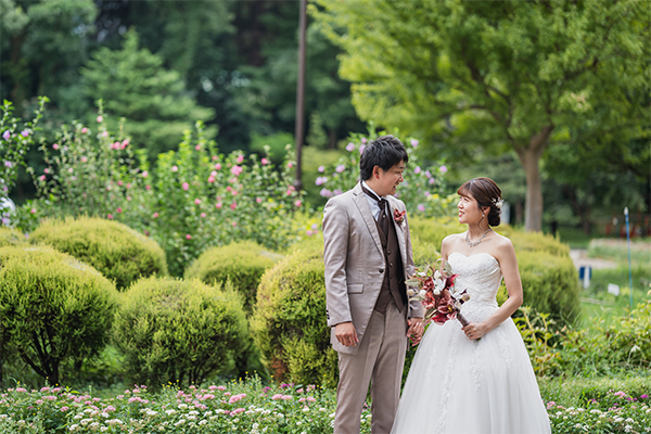 8.区立芝公園　前撮り　ベンチ　詳細ギャラリー