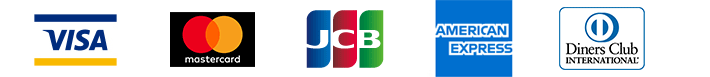 visa,mastercard,jcb,american express,diners club
