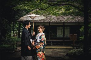 蘆花恒春園でのロケーションフォト