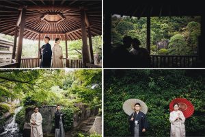 目白庭園でのロケーションフォト２