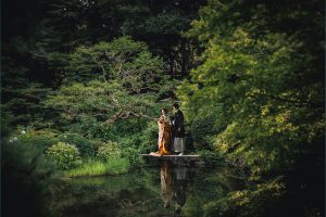 東京の前撮り 和装 ロケーション 人気スポットランキング【ベスト10】　甘泉園公園　東京ならフォトウェディングスタイル