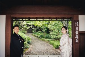 東京の前撮り 和装 ロケーション 人気スポットランキング【ベスト10】　目白庭園　東京ならフォトウェディングスタイル