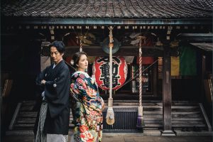 東京の前撮り 和装 ロケーション 人気スポットランキング【ベスト10】　等々力不動尊　東京ならフォトウェディングスタイル