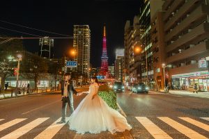 東京タワーでのロケーションフォト１