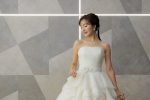 セルフフォトウェディング衣装　ウェディングドレス６　東京でのセルフフォト撮影ならプラチナフォトスタジオ