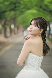 セルフ前撮り 髪型アレンジ特集５　東京でのセルフフォトウェディングならプラチナフォトスタジオ