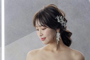 セルフ前撮り 髪型アレンジ特集３　東京でのフォトウェディングならプラチナフォトスタジオ