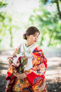 和装前撮り 和装髪型 和装ヘアメイク 東京での前撮りならフォトウェディングスタイル