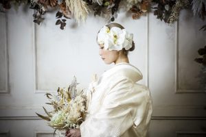 和装前撮り 和装髪型 和装ヘアメイク 東京での前撮りならフォトウェディングスタイル