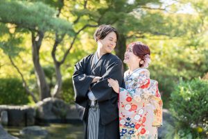 和装前撮り 和装髪型 和装ヘアメイク 東京での前撮りならフォトウェディングスタイル