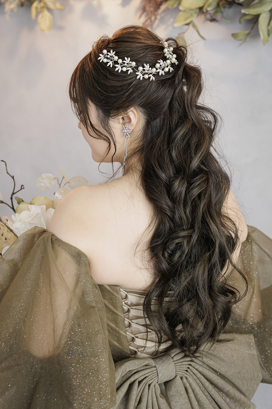 東京前撮り　洋装ヘアメイク　東京での前撮りならフォトウェディングスタイル