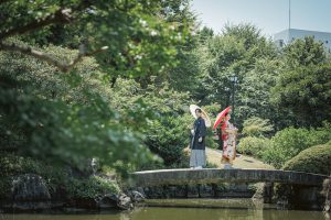 東京前撮り　ロケ地　撮影申請　東京での前撮りならフォトウェディングスタイル