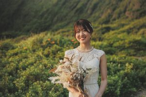 東京前撮り　海ロケーション　ポーズ集　東京での前撮りならフォトウェディングスタイル