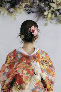 和装前撮り 和装髪型 和装ヘアメイク 東京での前撮りならフォトウェディングスタイル