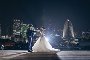 横浜前撮り　大さん橋　横浜での前撮りならフォトウェディングスタイル