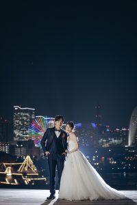 横浜前撮り　大さん橋　横浜での前撮りならフォトウェディングスタイル