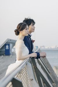 東京前撮り　洋装ヘアメイク　東京での前撮りならフォトウェディングスタイル