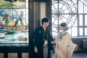 和装前撮り 和装髪型 和装ヘアメイク 東京での前撮りならフォトウェディングスタイル