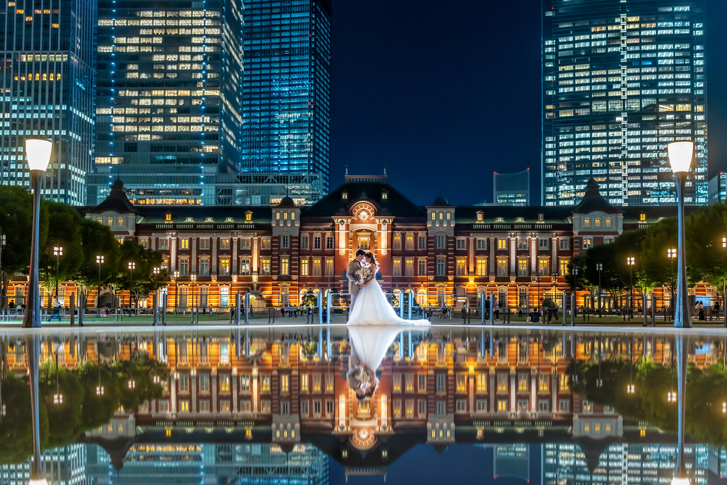 東京前撮り　東京駅　東京での前撮りならフォトウェディングスタイル