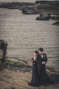 東京前撮り　海ロケーション　ポーズ集　東京での前撮りならフォトウェディングスタイル