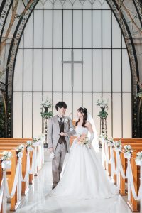 ロケーション撮影 格安前撮り 結婚式 チャペル 東京でのセルフフォトウェディングならプラチナフォトスタジオ
