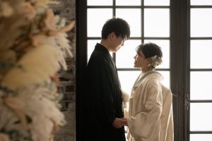 和装前撮り 和装髪型 和装ヘアメイク 東京での前撮りならフォトウェディングスタイル