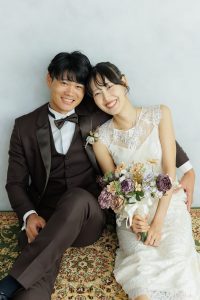 セルフ前撮り　入籍　フォトアルバム　東京でのセルフフォトウェディングならプラチナフォトスタジオ