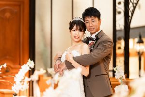 セルフ前撮り　入籍　語呂合わせ　2026年　洋装　チャペル　東京でのセルフフォトウェディングならプラチナフォトスタジオ