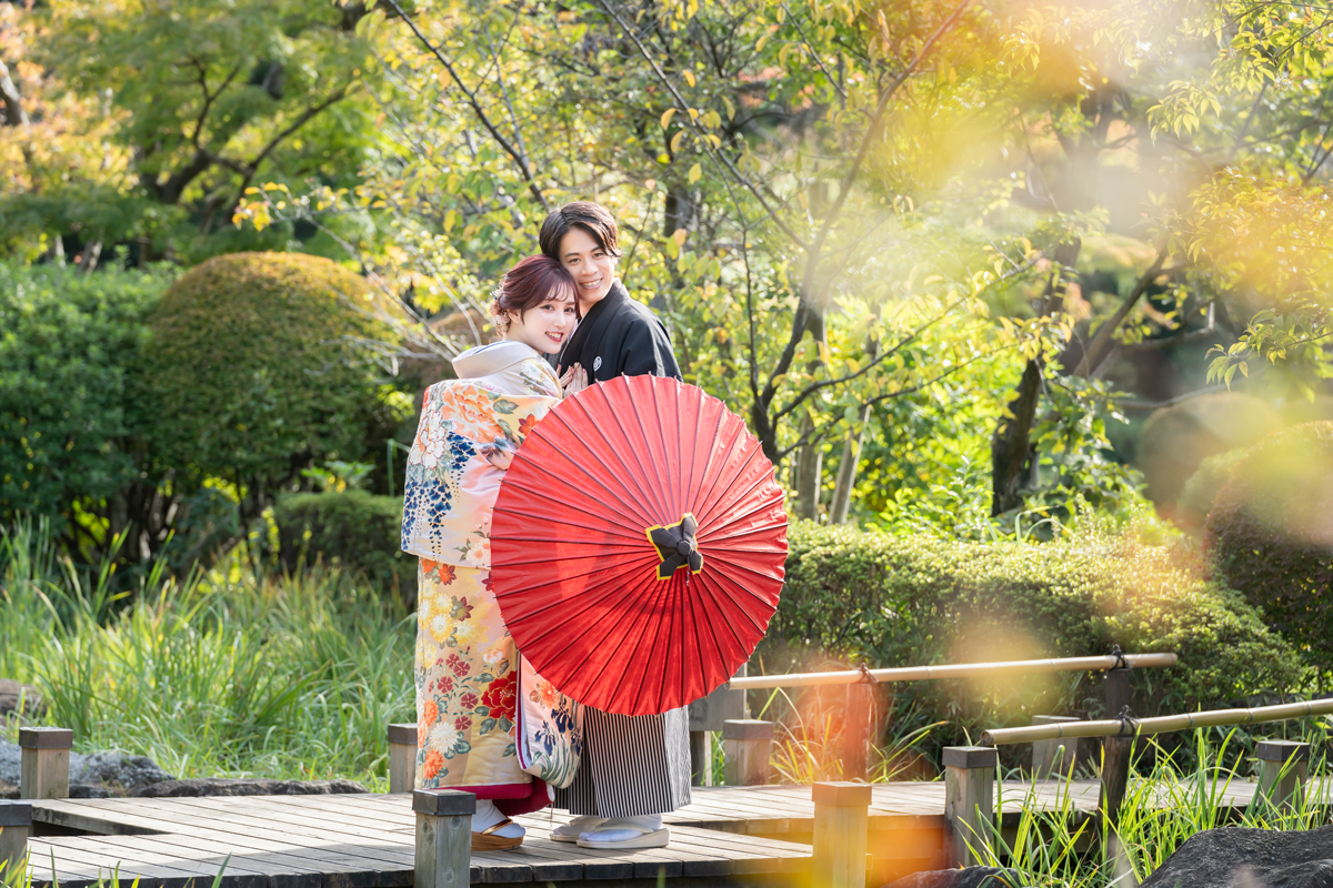 紅葉前撮り 和装前撮り 和装フォトウェディング