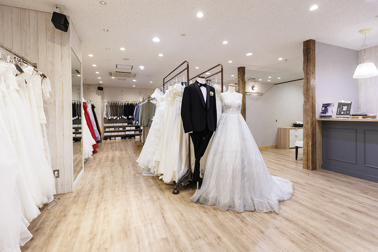 東京ドレスショップ 前撮り衣装レンタル ドレスレンタル